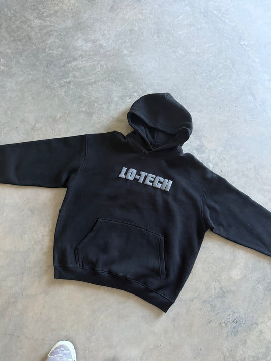 LO-TECH BATMAN HOODY (BLACK/GREY)