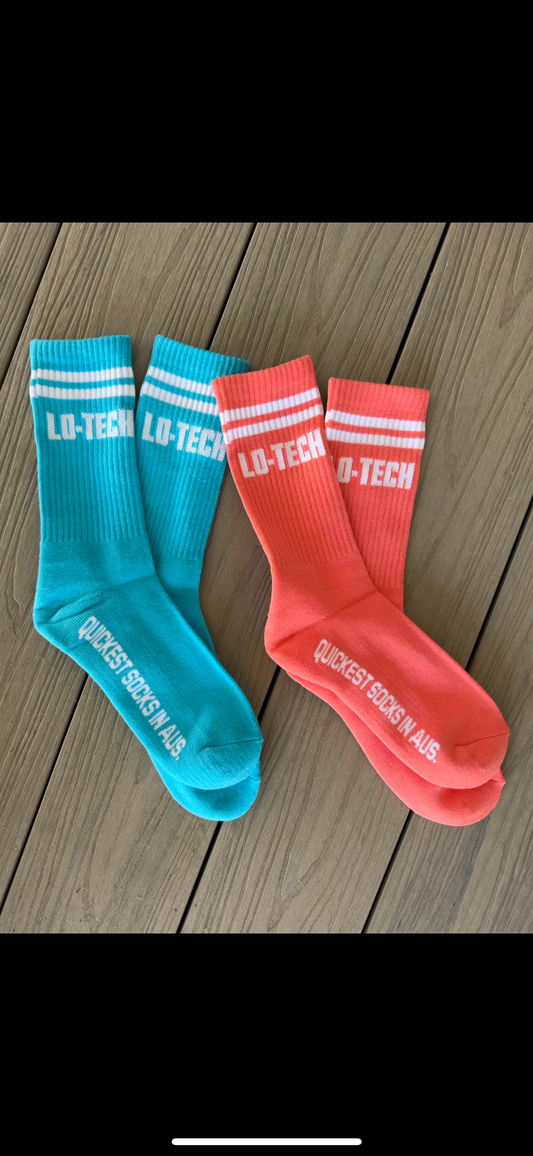 LO TECH RING SOCKS (COTTON CANDY)