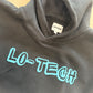 LO-TECH "CHECK IN ON YOUR MATES" HOODY (NEON BLUE/PINK) PRE ORDER
