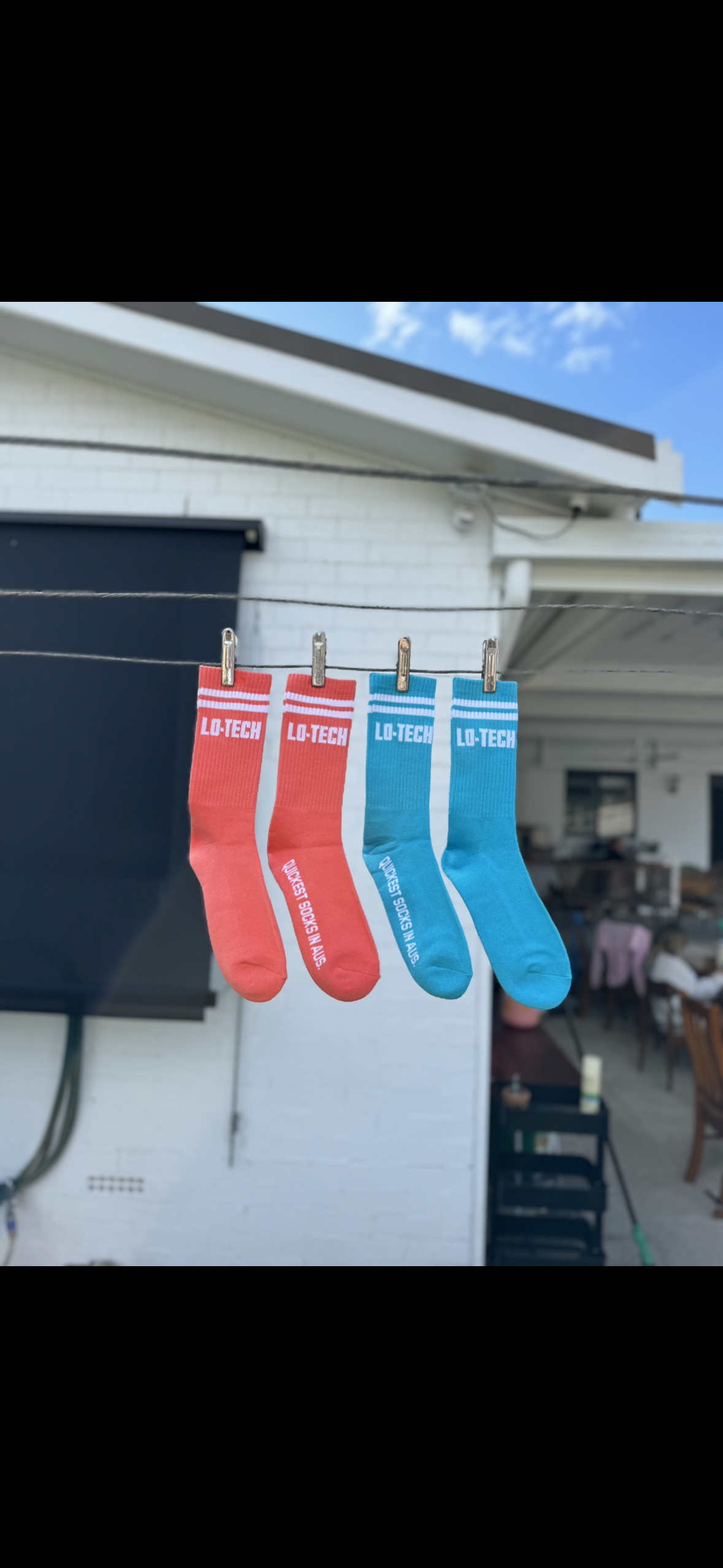 LO TECH RING SOCKS (COTTON CANDY)