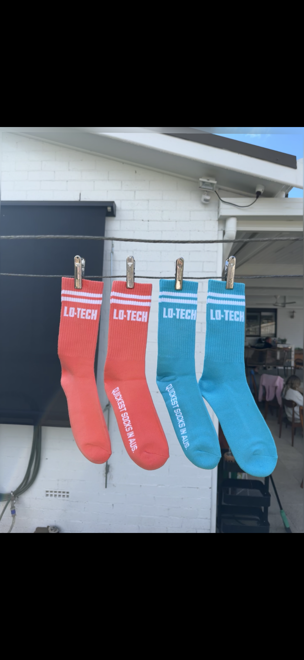 LO TECH RING SOCKS (COTTON CANDY)