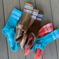 LO TECH RING SOCKS (BASIC B*TCH BROWNS)