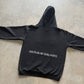 OG Cozy SZN Hoody check in on your mates (Black on black/grey)