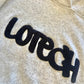 OG Cozy SZN Hoody Grey Merle (NAVY Logo)