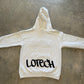 OG Cozy SZN Hoody Grey Merle (NAVY Logo)