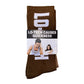 LO-TECH (BASIC B*TCH BROWN SOCKS)